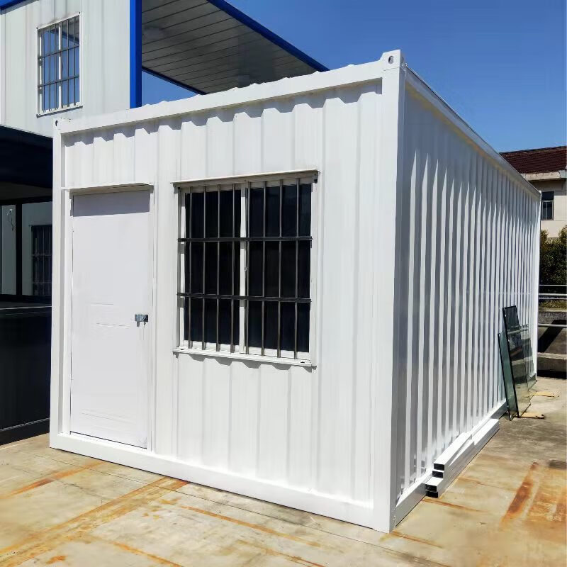 妙普樂移動房臨時簡易工地高端打包箱組裝活動板房玻璃幕墻陽光房